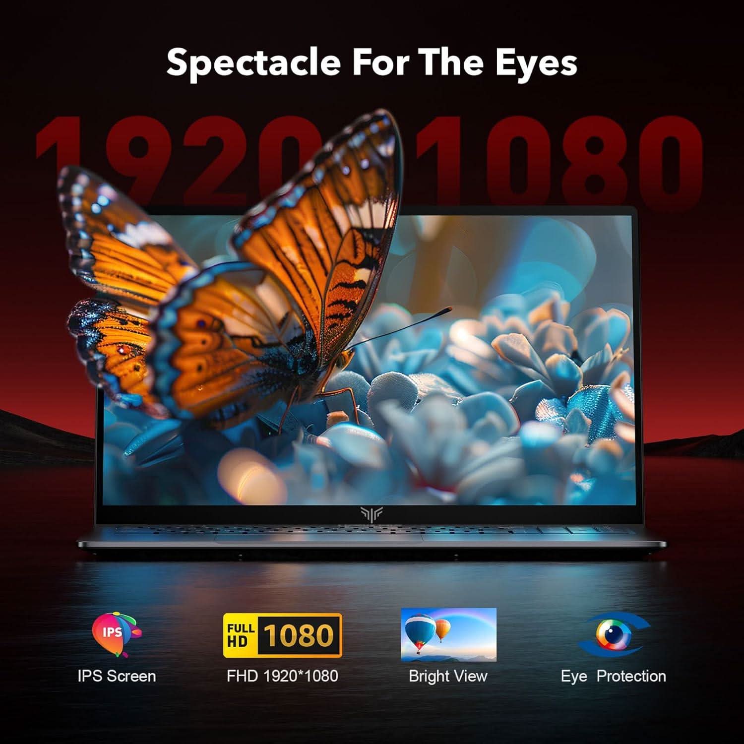 2024 Gaming Laptop, 16.1-inch FHD Display Laptop with AMD Ryzen 7 5825U Processor(8C/16T) with Backlit Keyboard,16GB DDR4 512GB M.2 2280 NVMe SSD Laptop Computer,Type-C WiFi6 - SubscriptionApps