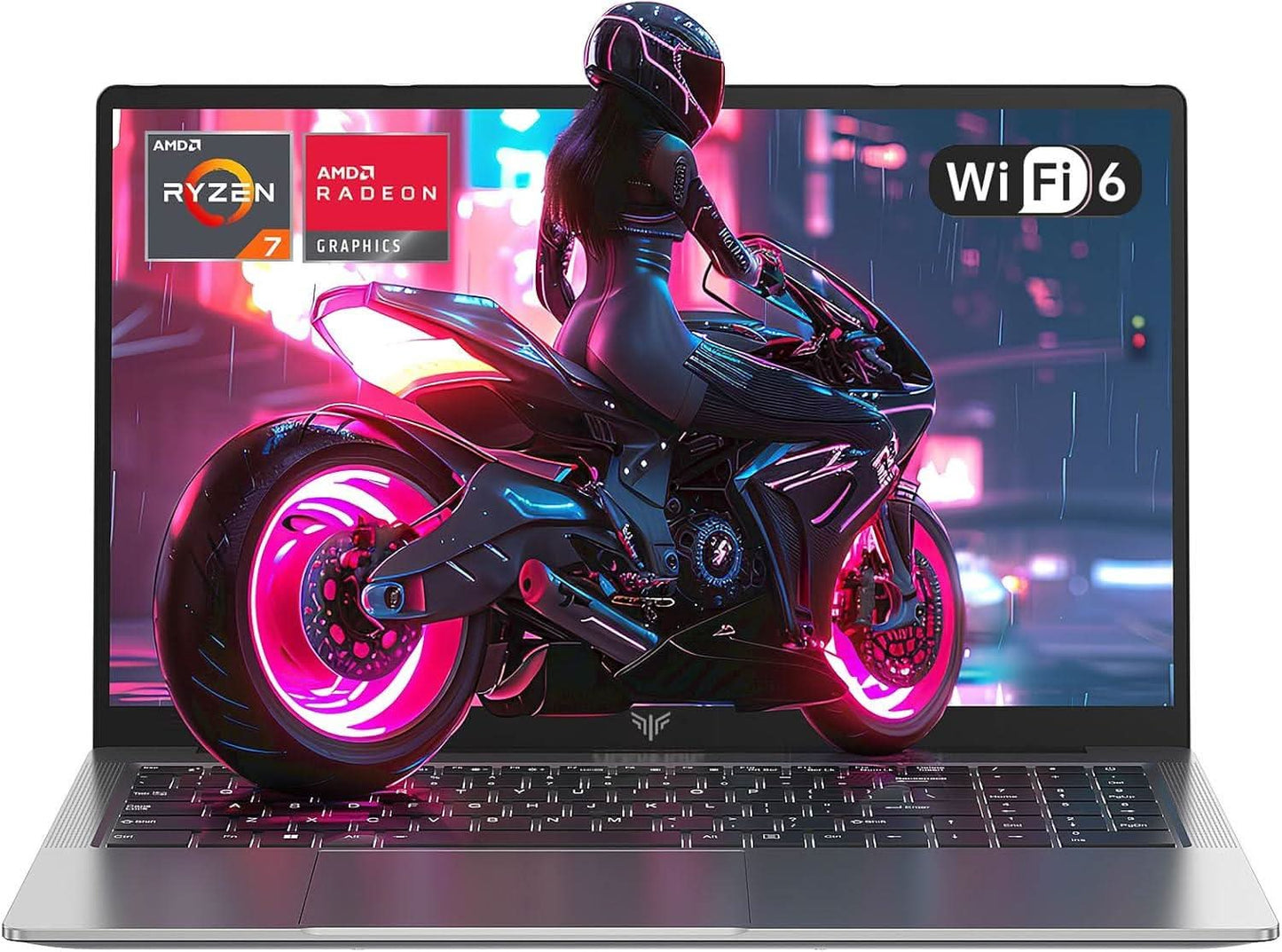2024 Gaming Laptop, 16.1-inch FHD Display Laptop with AMD Ryzen 7 5825U Processor(8C/16T) with Backlit Keyboard,16GB DDR4 512GB M.2 2280 NVMe SSD Laptop Computer,Type-C WiFi6 - SubscriptionApps